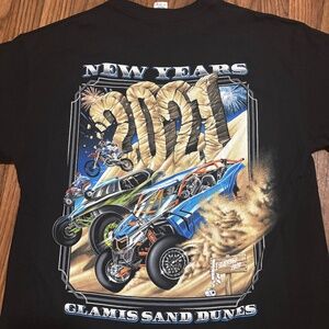 2021 New Years Glamis Sand Dunes * Men’s Tee Size Medium * NWOT